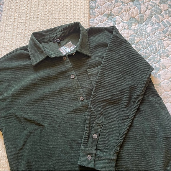 August Sky Corduroy Top - Picture 2 of 3